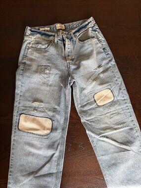 Universal Thread patchwork jeans size 8